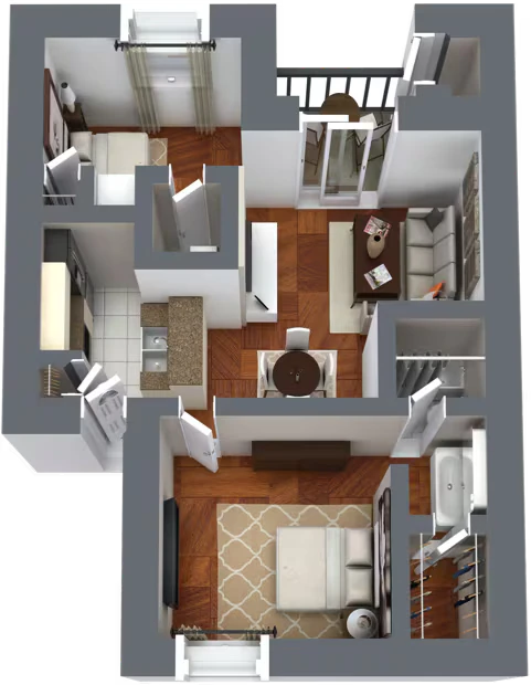 Unit 2051 2051 floor plan